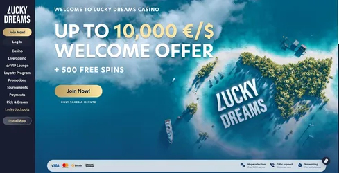 lucky dreams casino web
