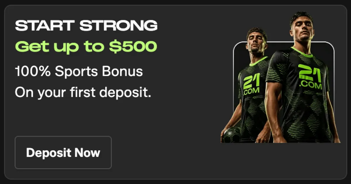21.com casino welcome sports bonus icon