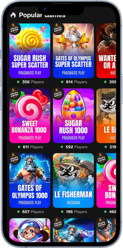 21.com Casino phone games