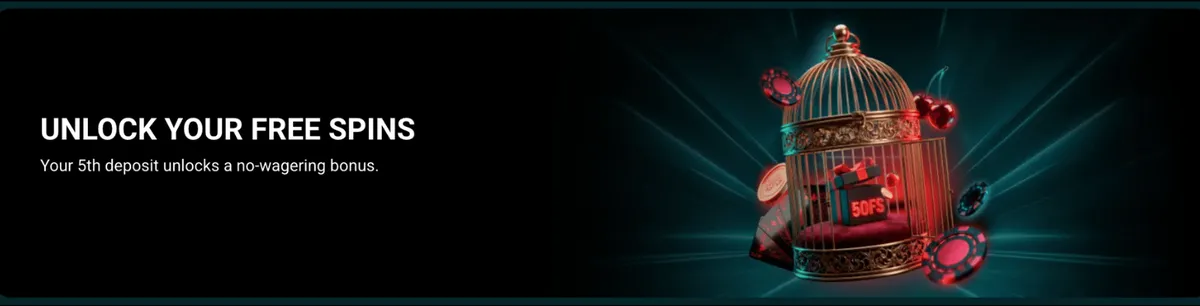 22bit casino free spins unlock icon