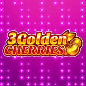 3 golden cherries slot icon