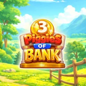 3 piggies of bank slot icon