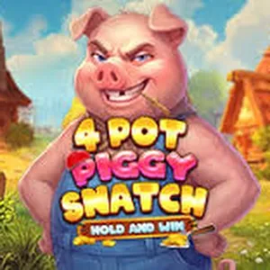 4 pot piggy snatch hold and win slot icon