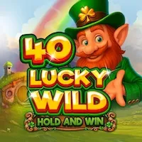 40 lucky wild hold and win slot icon