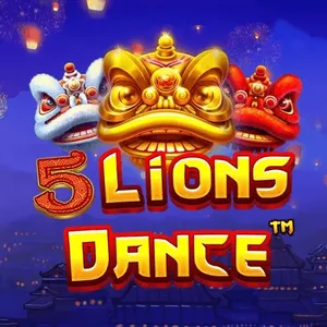 5 lions dance slot icon