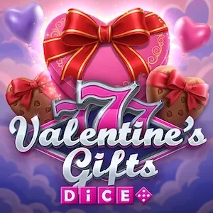 777 valentines gifts dice slot icon