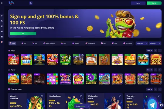 7bit casino web screen