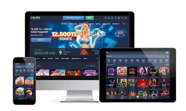 7slots casino website screen