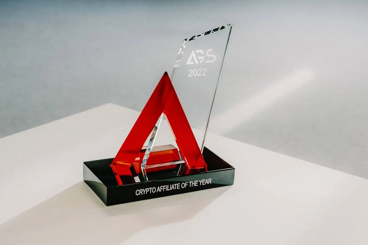 AGS 2022 Crypto Affiliate Of The Year CoinGambling