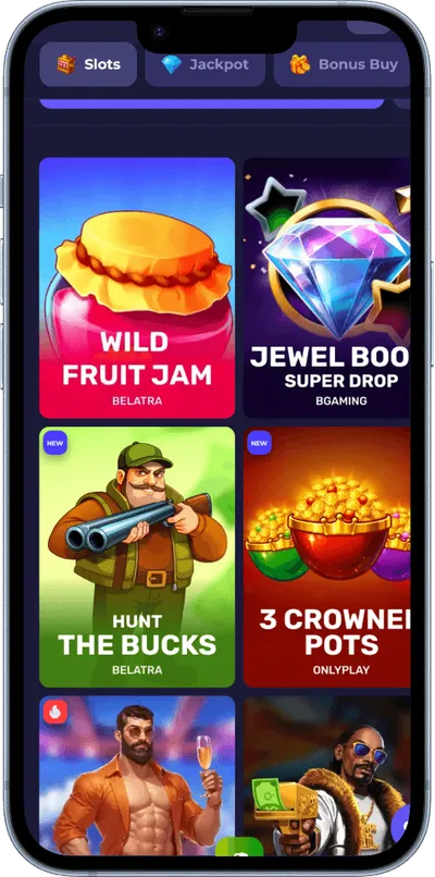 Axe Casino phone slots