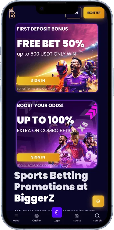 Biggerz Casino phone promotions
