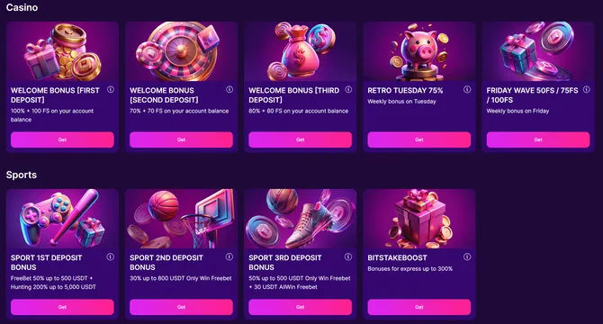 Bitstake casino promotions