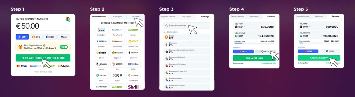 Bitstarz 500+ cryptos registration steps