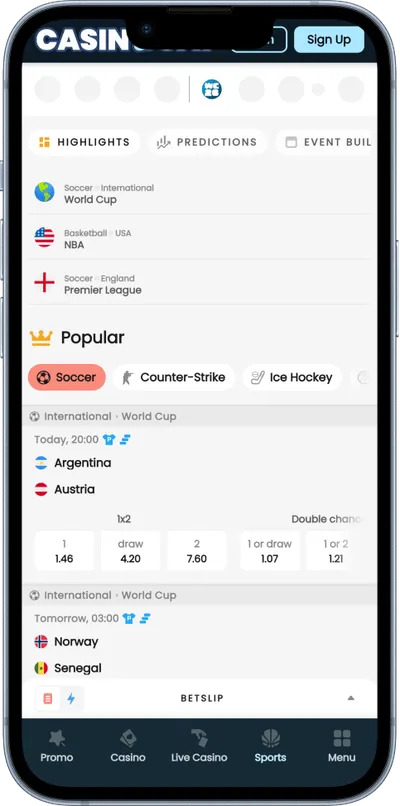 CasinoCat casino phone sports betting
