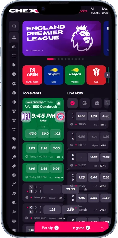 Chexx Casino phone sports betting