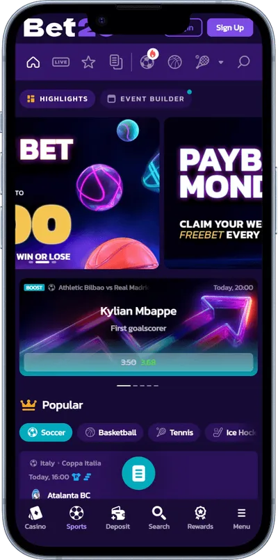 bet25 casino phone main
