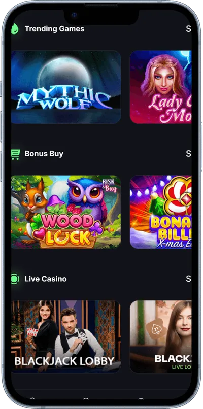 Jackpotter Casino phone games