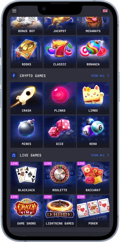 LTC Casino phone top games