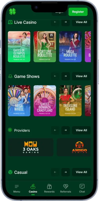 Lucky Fun Casino phone live casino