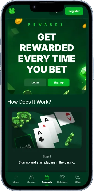 Lucky Fun Casino phone rewards