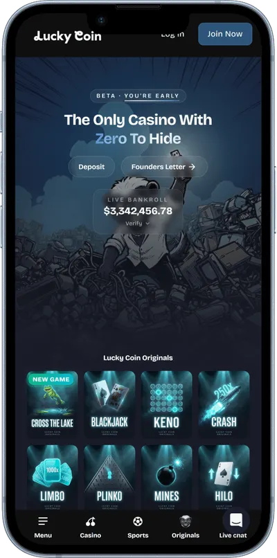 LuckyCoin Casino phone games
