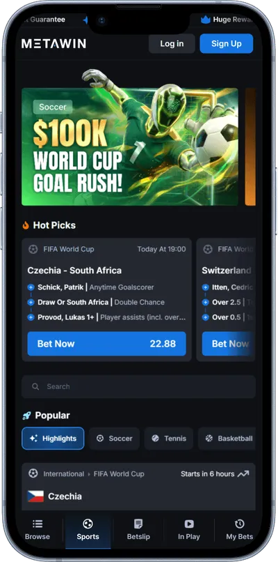 MetaWin Casino phone sports betting
