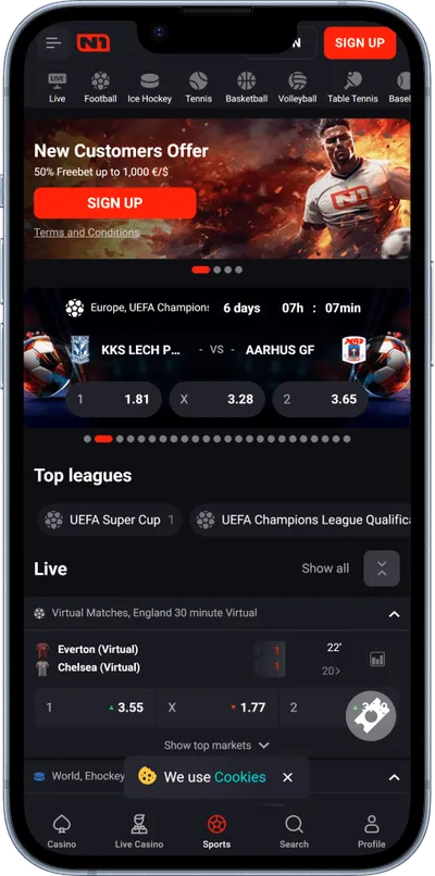 N1Bet Casino phone sports betting