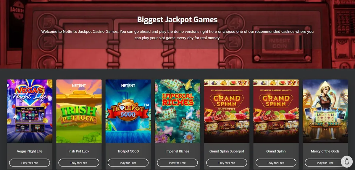 Progressive Jackpot Slots