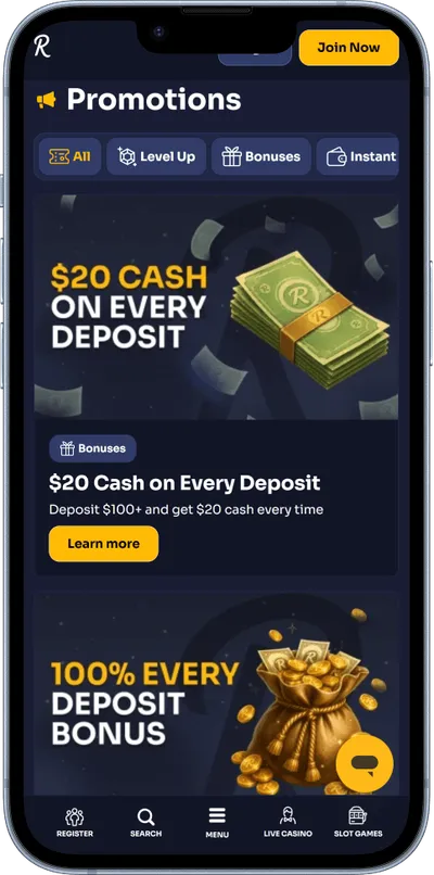 Reybets Casino phone promotions