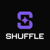 shuffle casino logo square