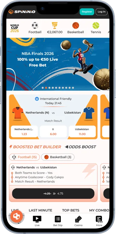 Spininio Casino phone sports betting