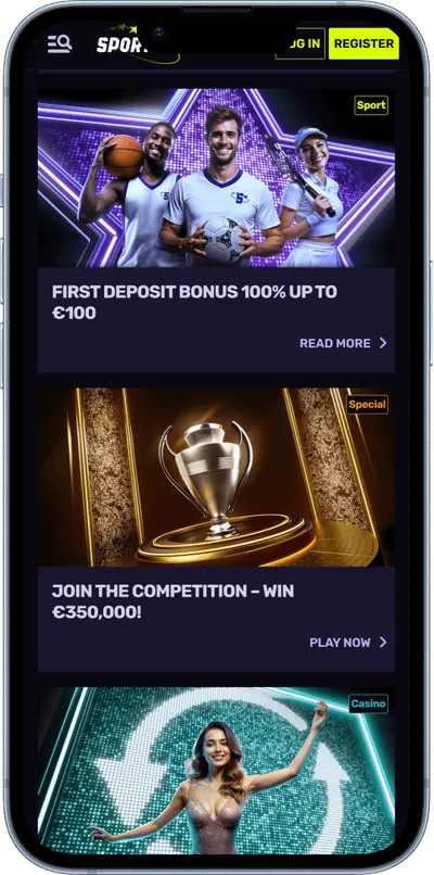 Sportuna Casino mobile promotions
