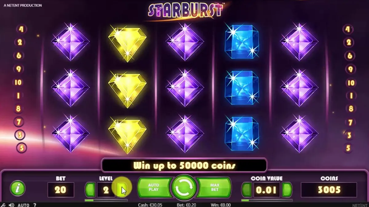 Starburst slot 2