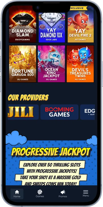 Yay Casino phone games