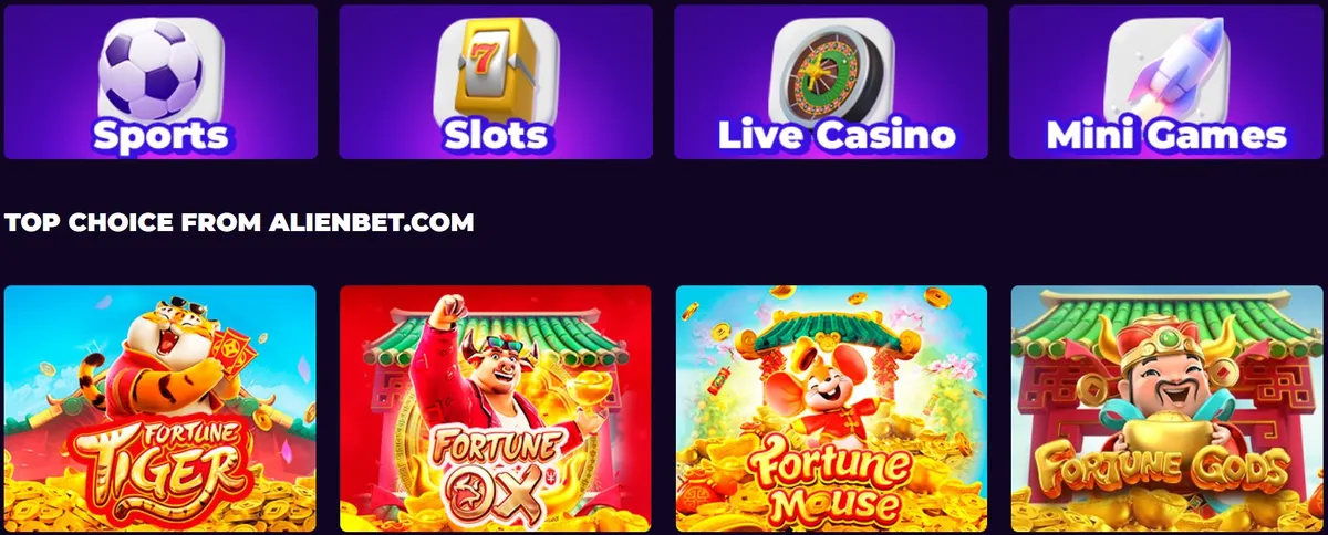 alienbet casino games