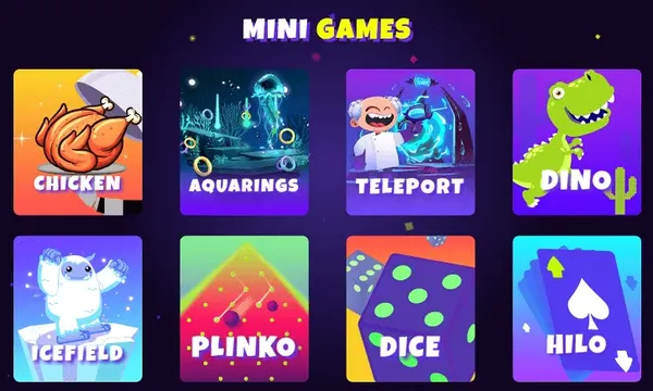 alienbet casino mini games