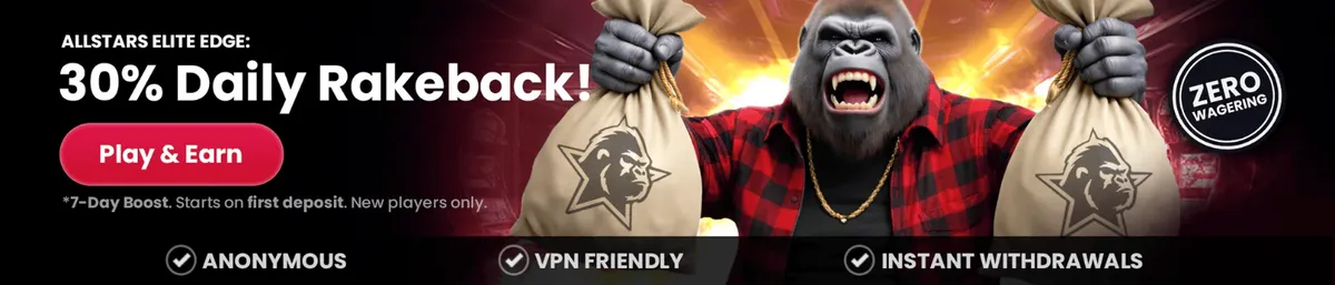 allstars casino welcome rakeback icon