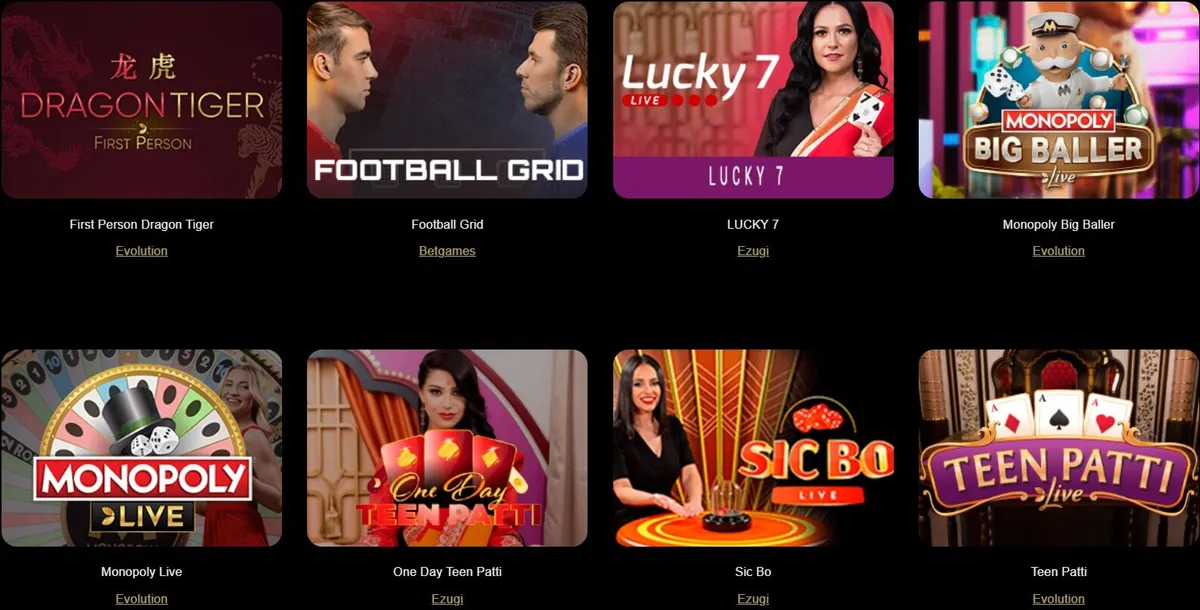 anon casino live games