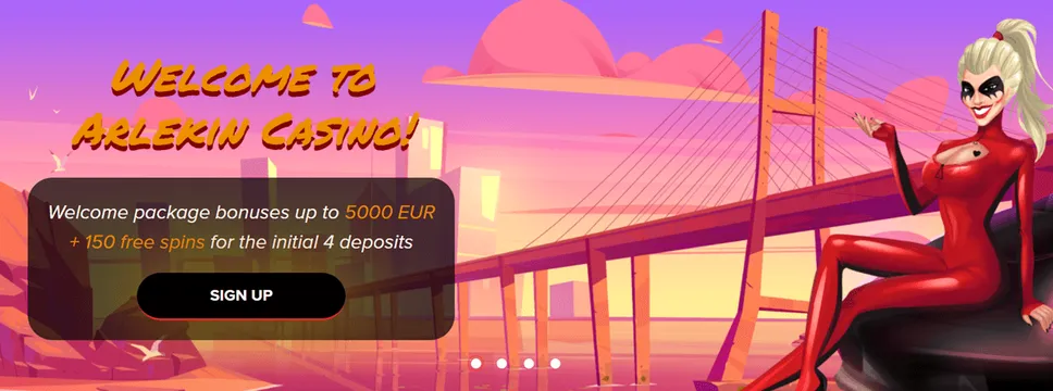 arlekin casino welcome bonus