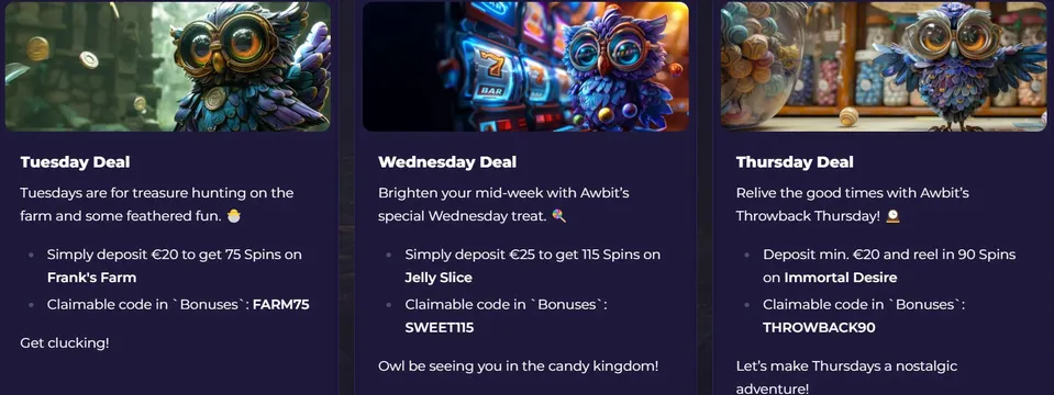 awbit casino promotions