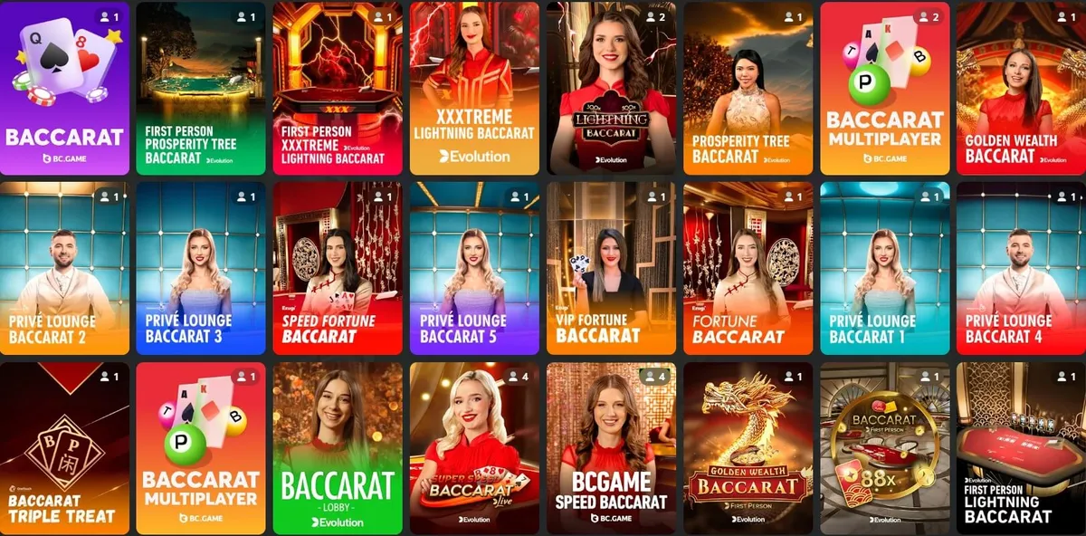 bc.game casino baccarat game