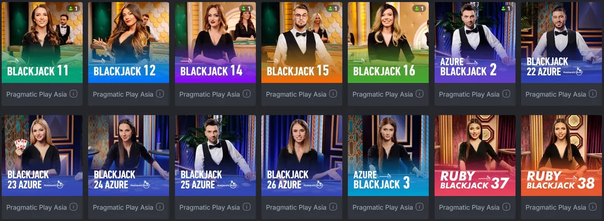 bcgame casino blacjack live