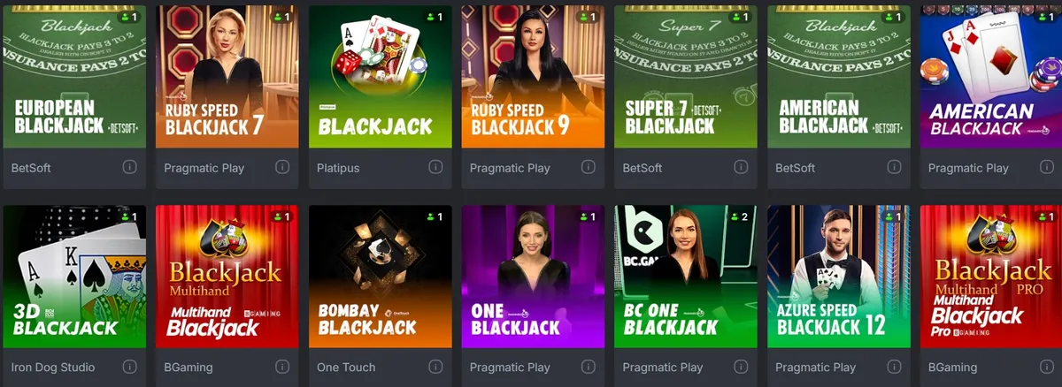 bcgame casino blacjack