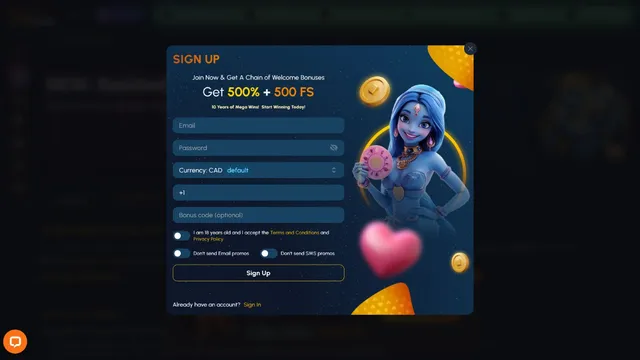 betchain v casino registration