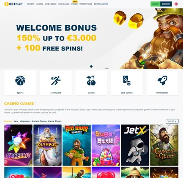 betflip casino webscreen