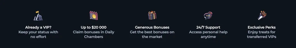 betfury casino vip transfer perks icon