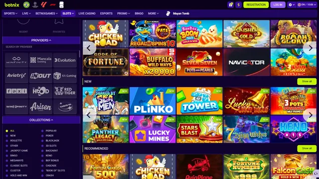 betnix casino games