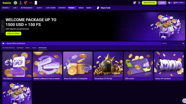betnix casino promotions