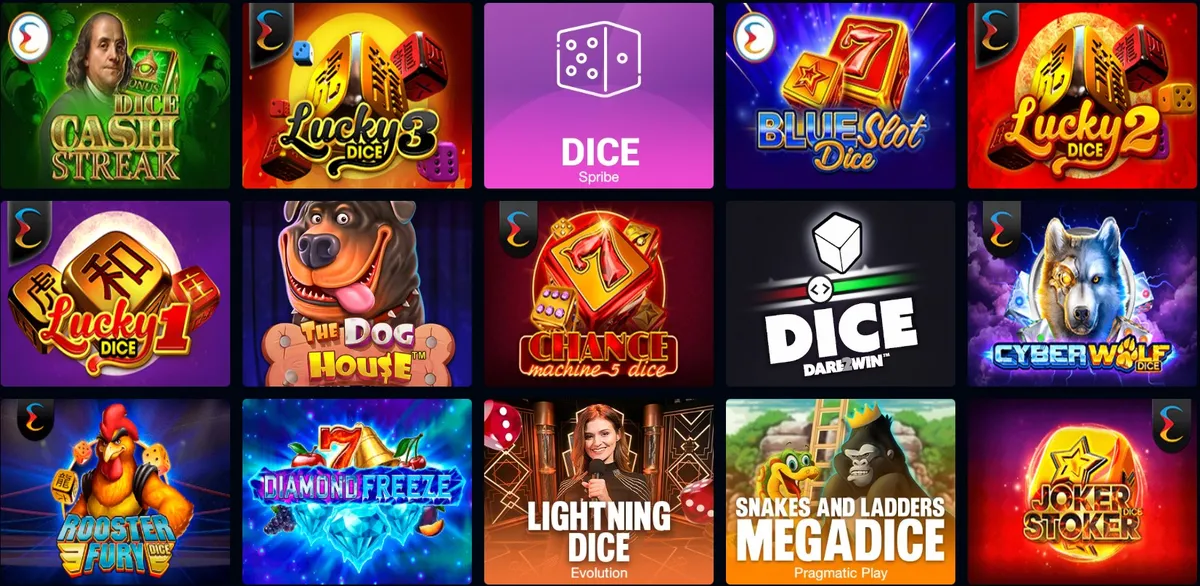 betplay casino dice games