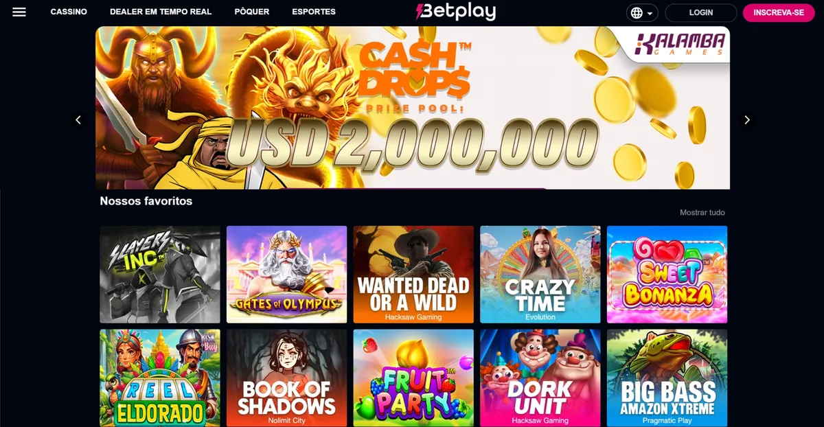 betplay casino screen pt